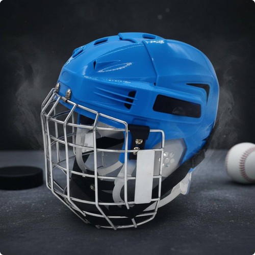 Steel grille helmet adjustable - grille,